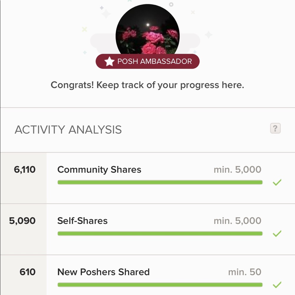🌸 A Proud Poshmark Ambassador 🌸